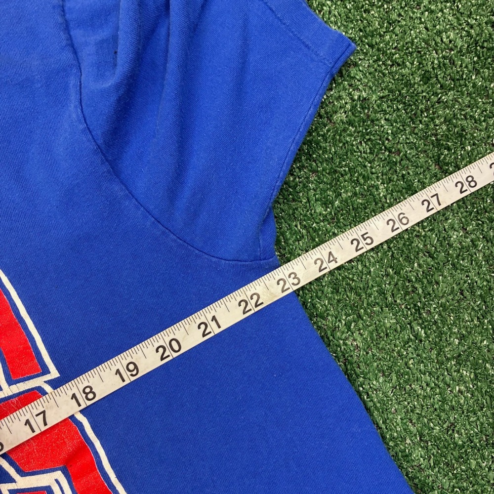 Vintage 90s Trench Ultra NFL New York Giants Graphic T-shirt - Picture 5 of 6